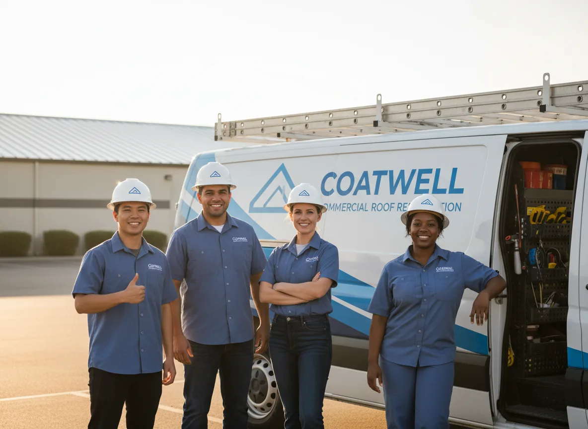 Commercial roof coating company in Gardiner, ME